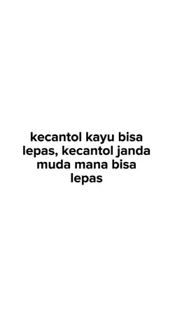 kecantol janda muda