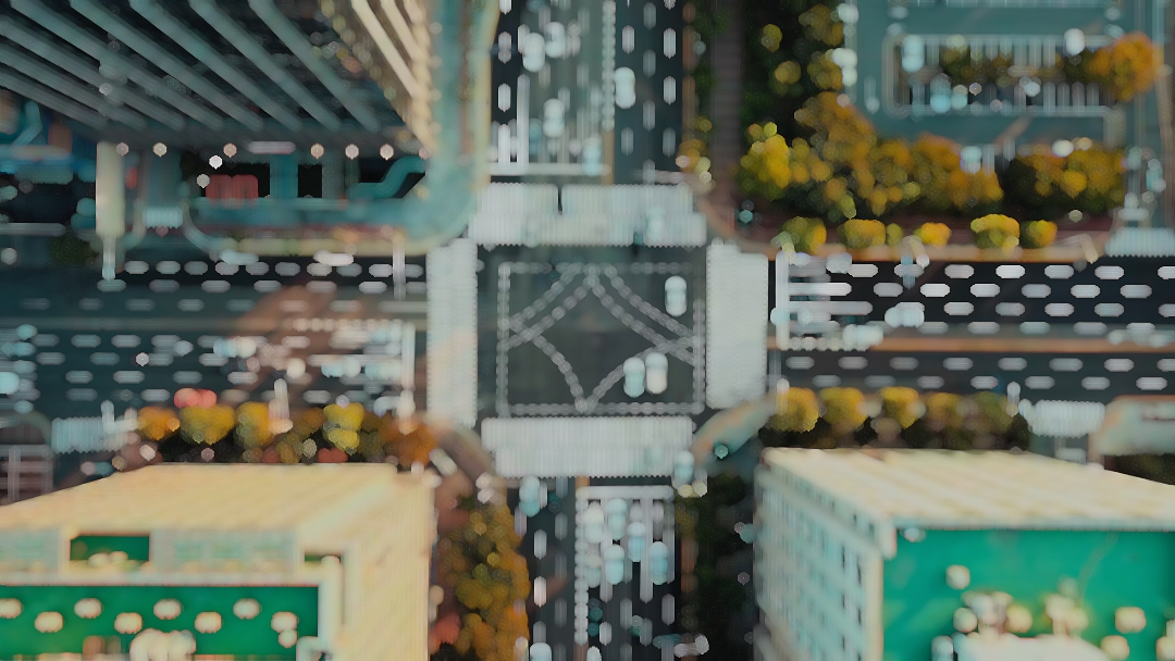 Drone lento | | cidade 