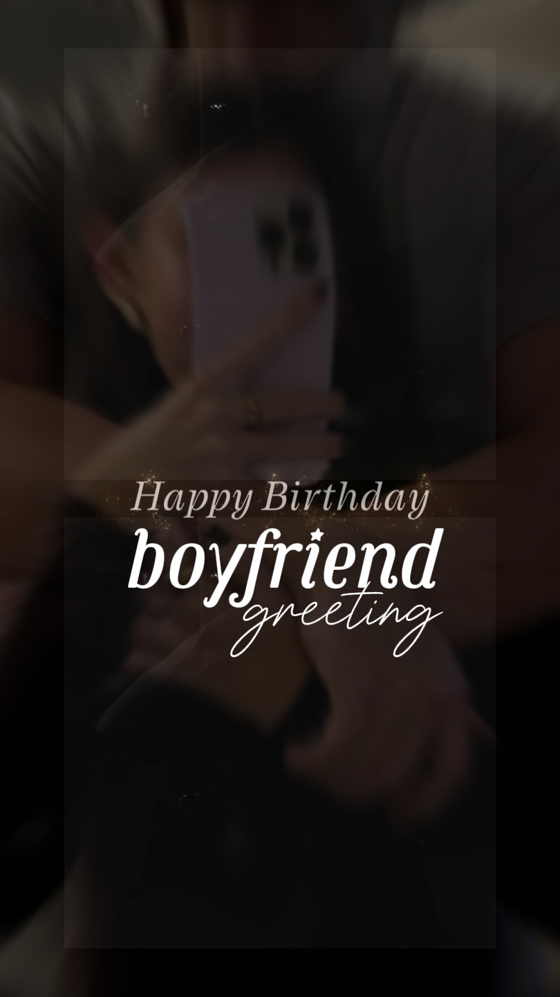 Boyfriend Greeting