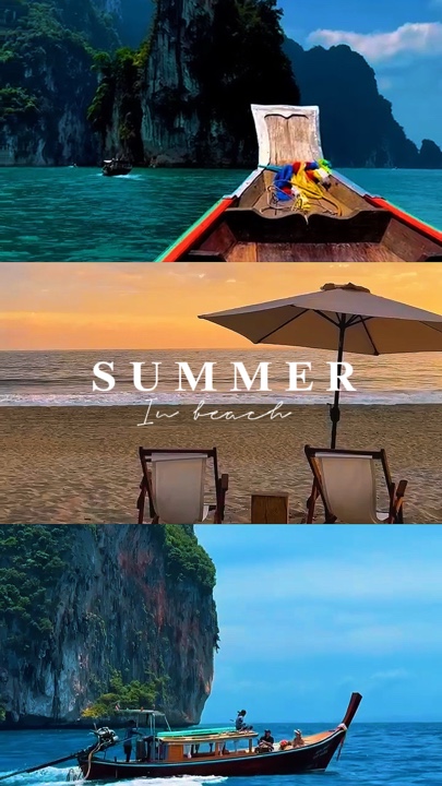 Summer in beach 