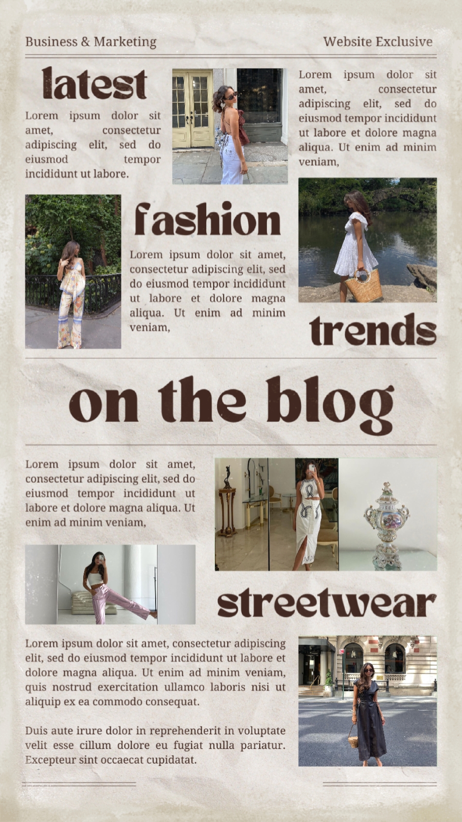 Periódico de moda 