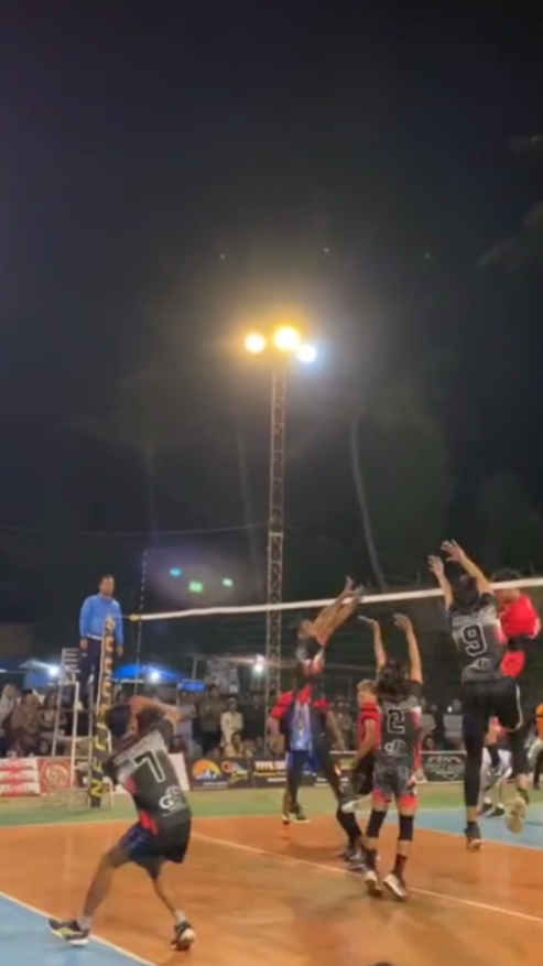 Volley en cámara lenta 