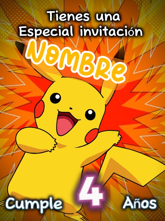 Undangan Pikachu