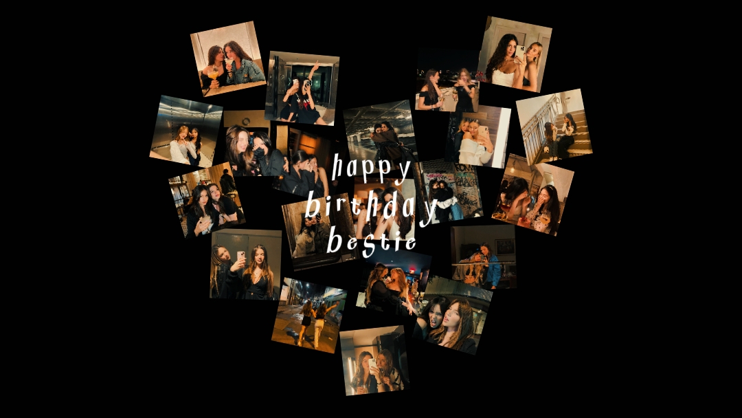 Feliz cumpleaños collage