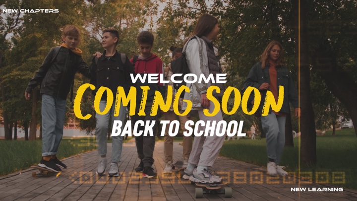 Back to school soon