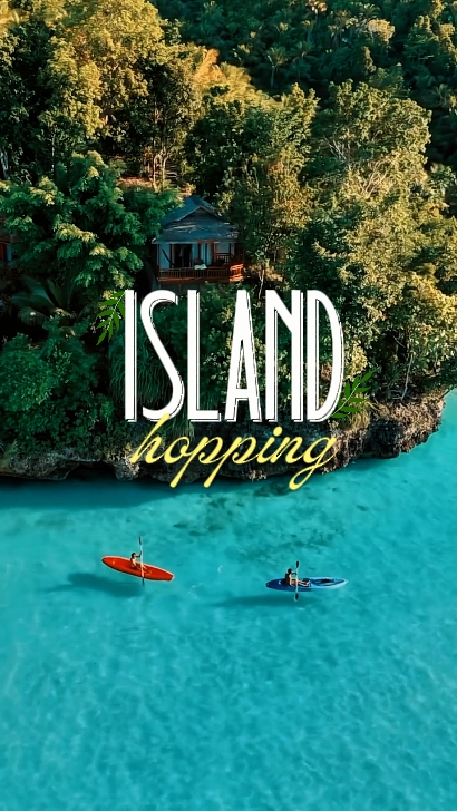 Ilha pulando
