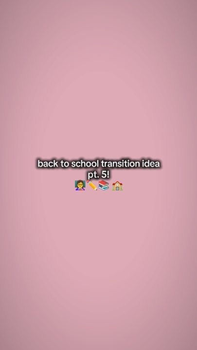back to schoo