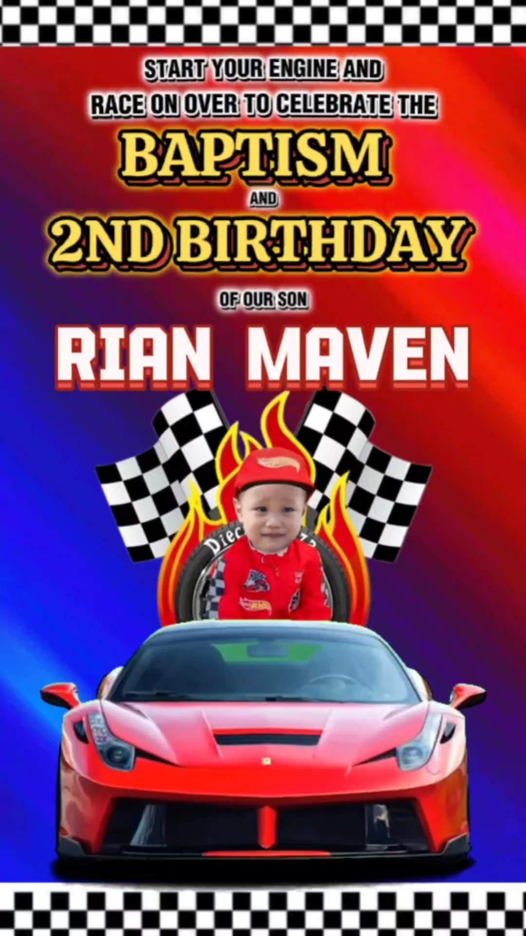 Hotwheels cumpleaños inv.