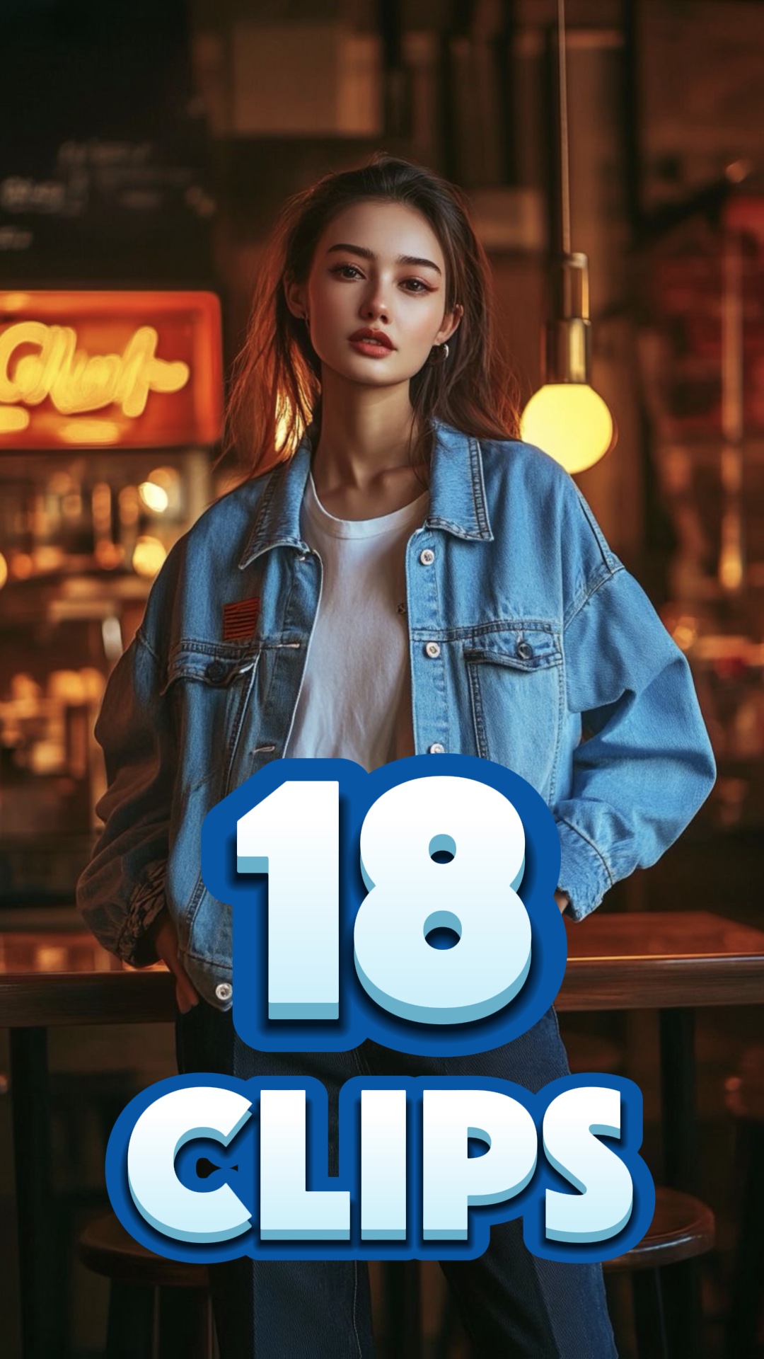 18 clips template 