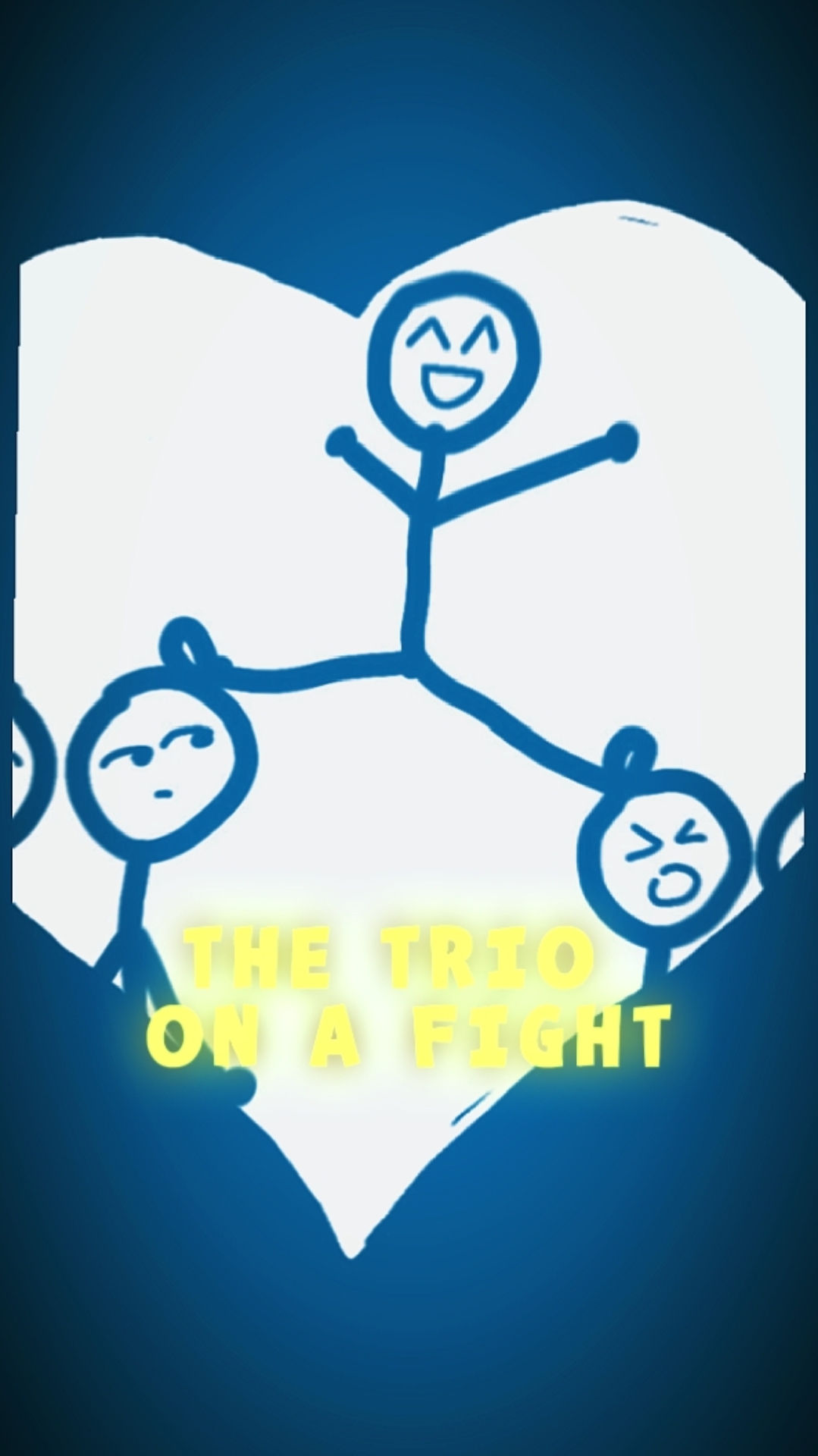 D TRIO ON A FIGHT