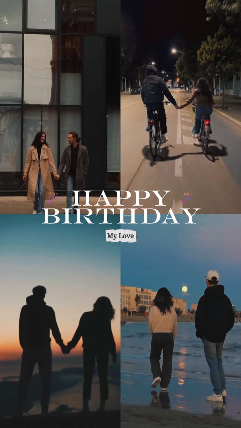 Birthday couple
