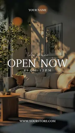 We Are Open Now