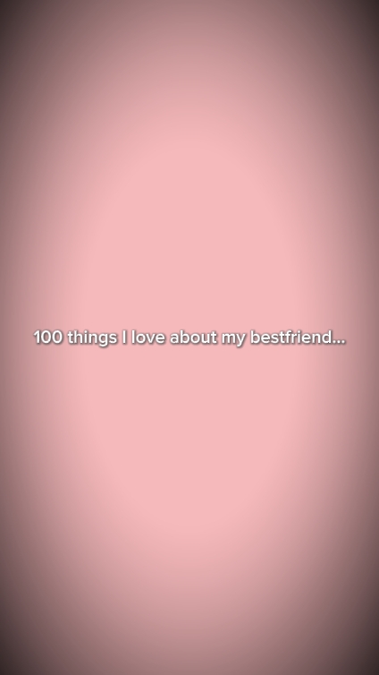 100 coisas que amo