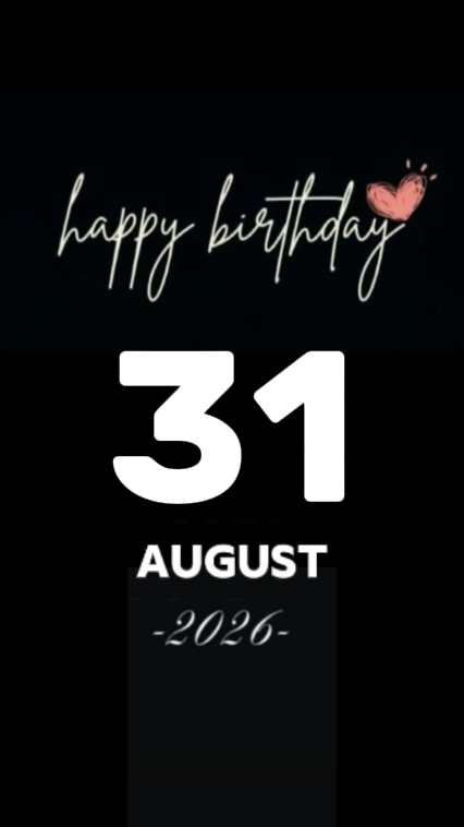 BIRTHDAY MY HUSBAND
