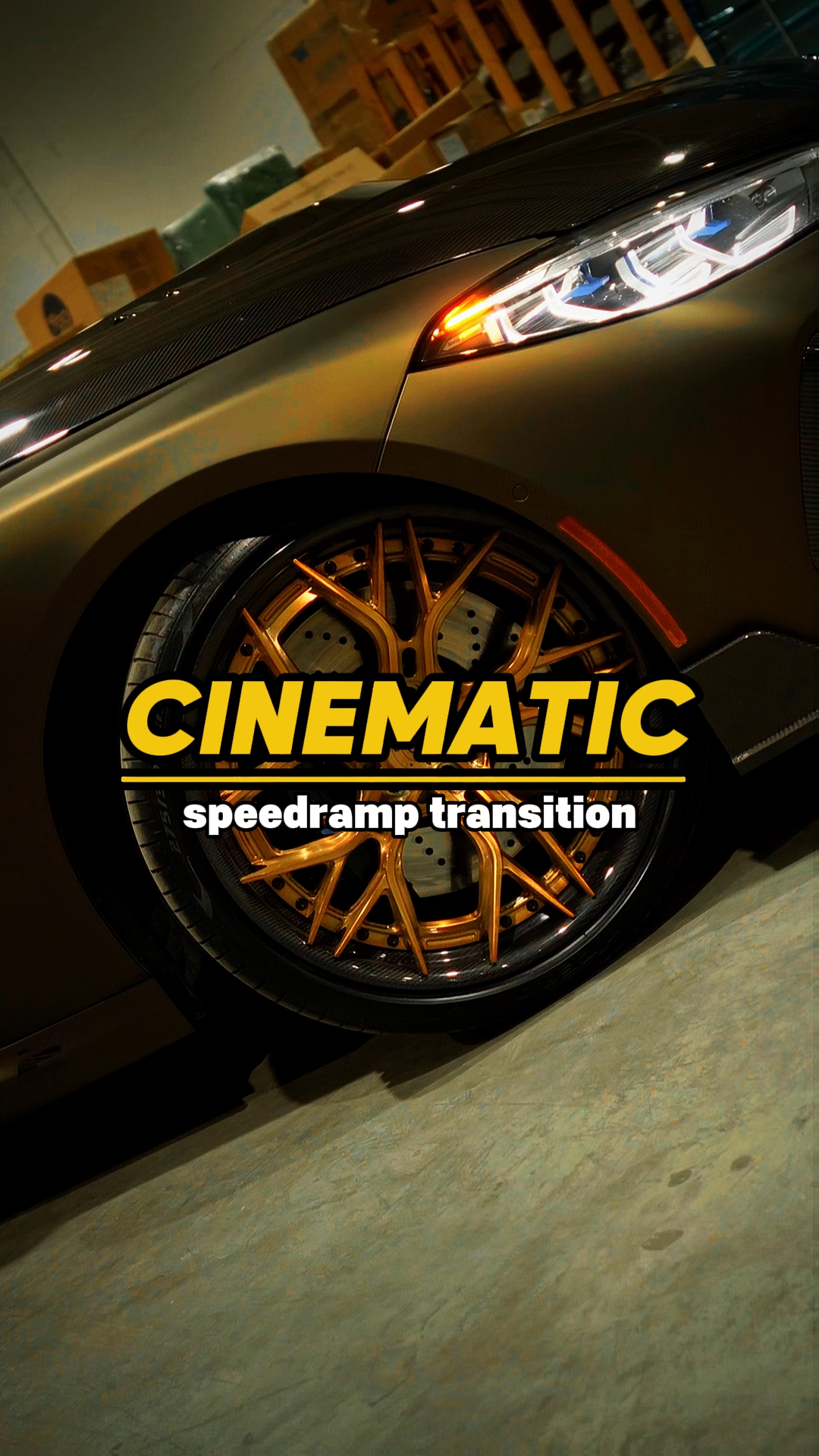 Rampa de velocidade cinematográfica