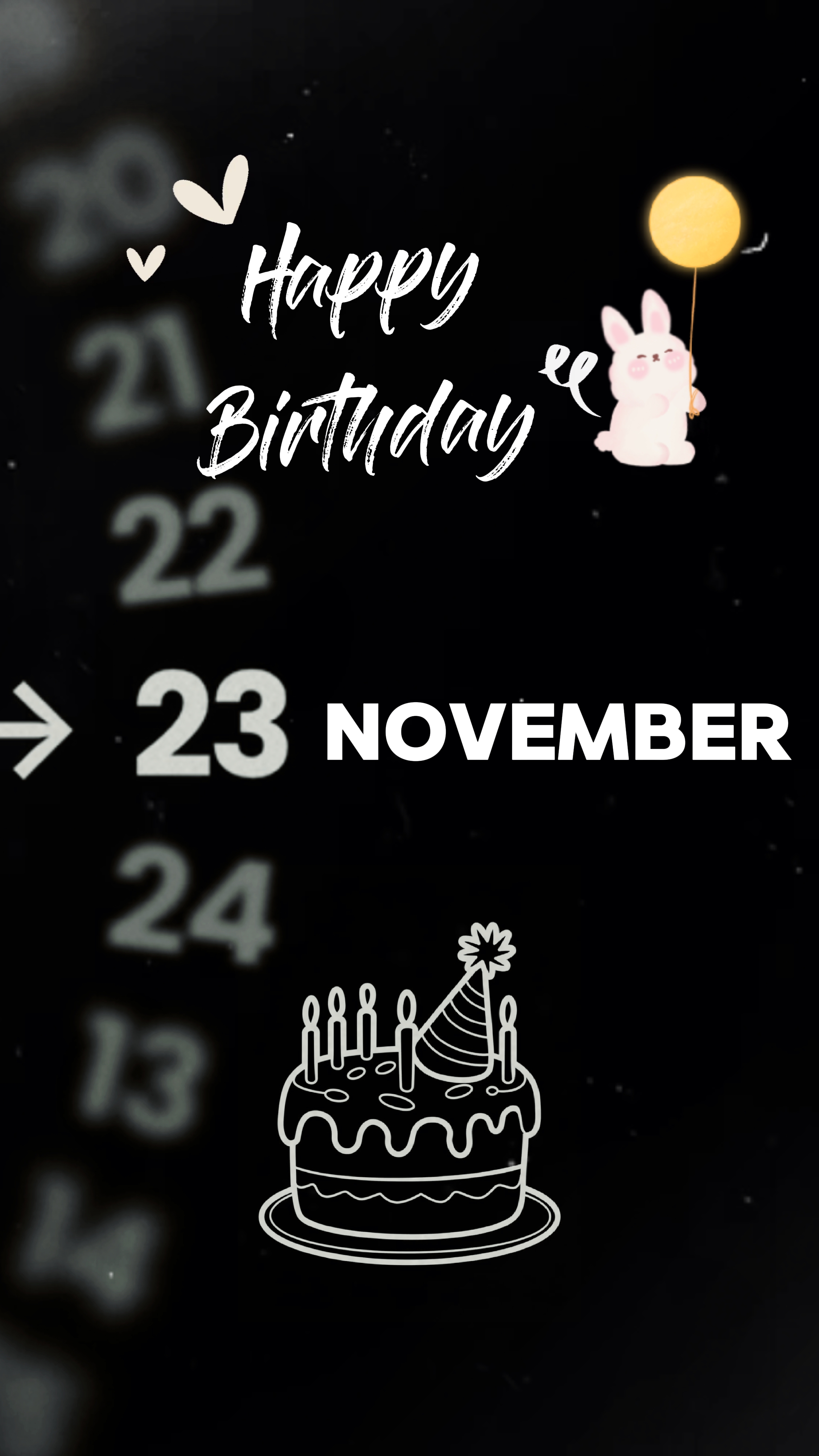 Hbd 23 November