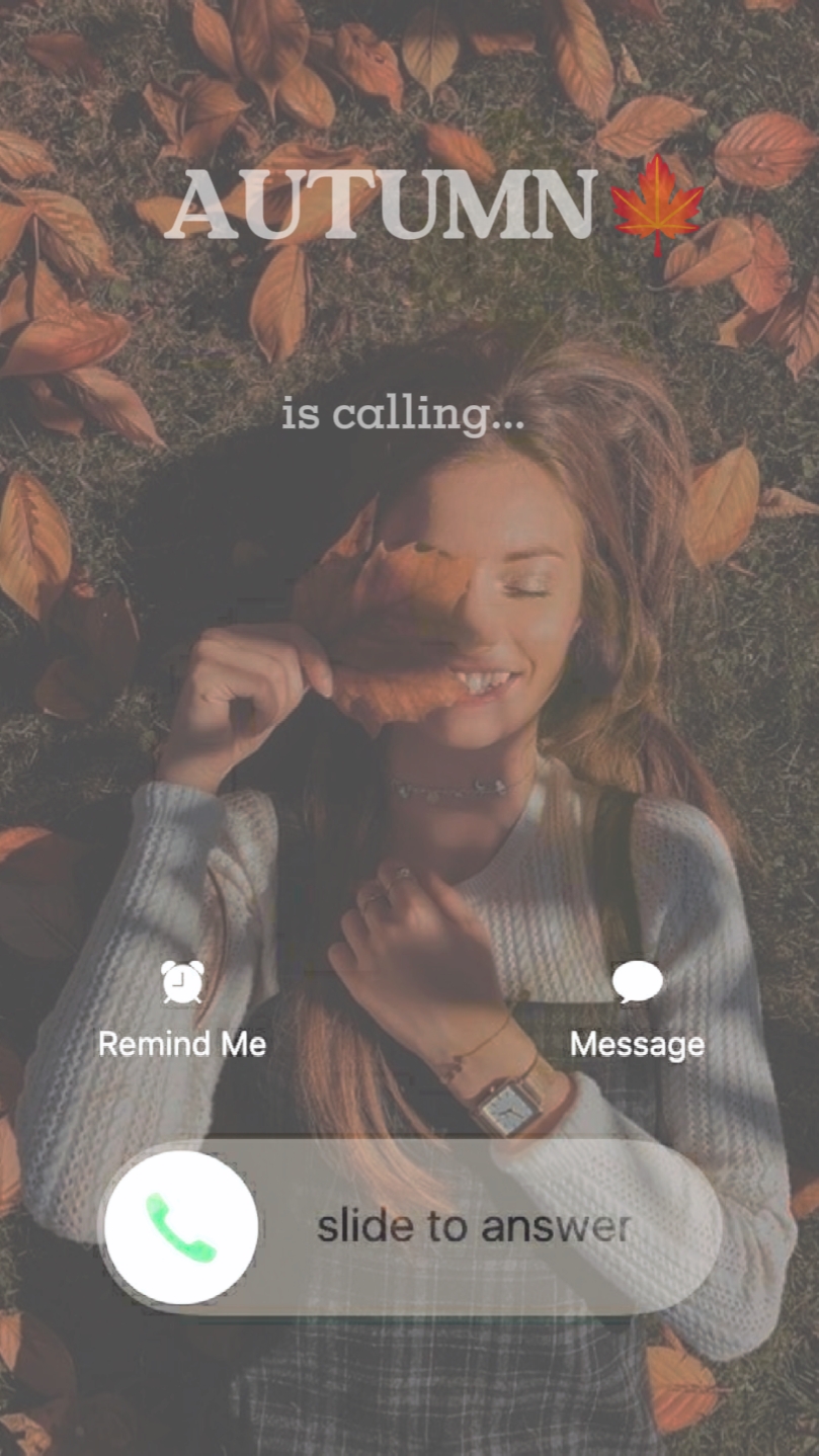 Autumn is calling