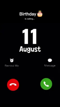 hbd 11 august 2026