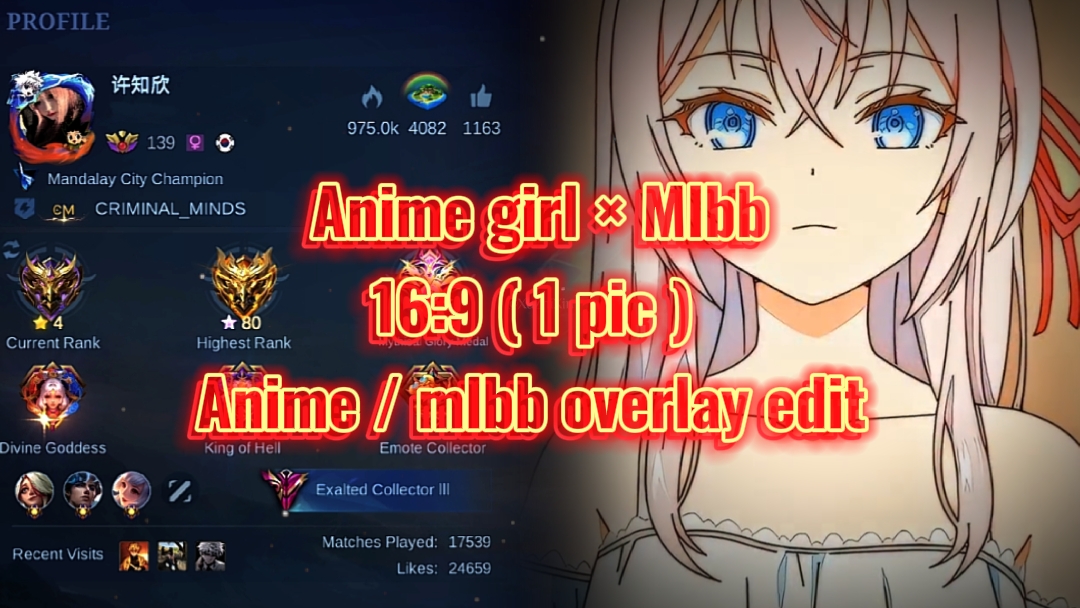 mlbb x anime girl ~