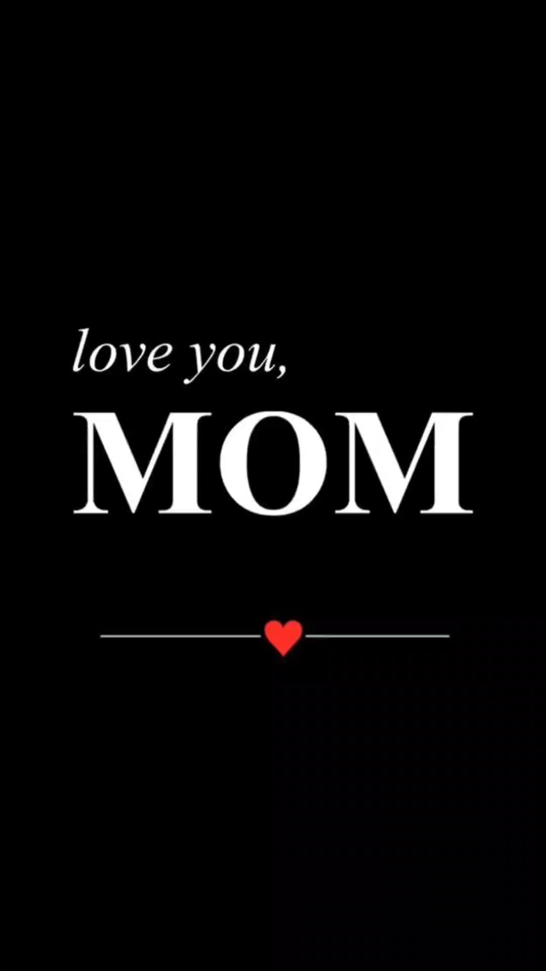 Te amo mamá