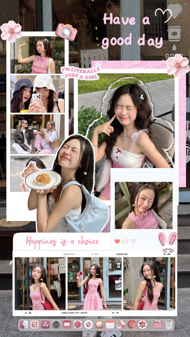 Cutie frame pink