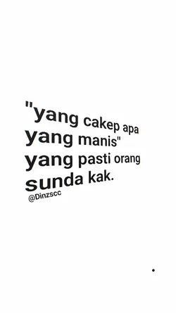 orang sunda kak