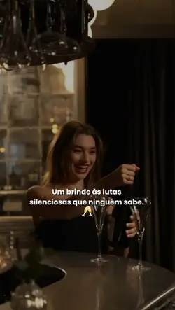 Um brinde...