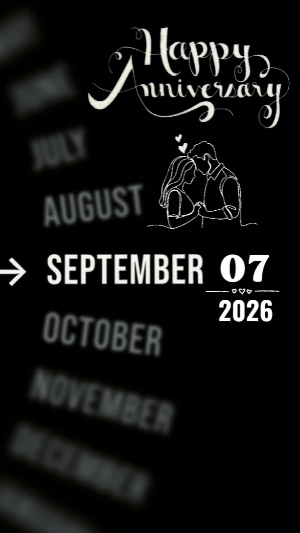 07 SEPTEMBER ANNIV 