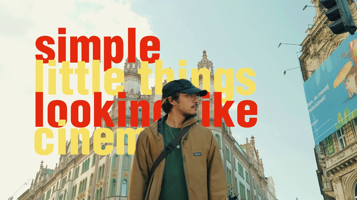 cinematic vlog