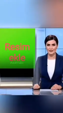 Yeşil ekran şablon 