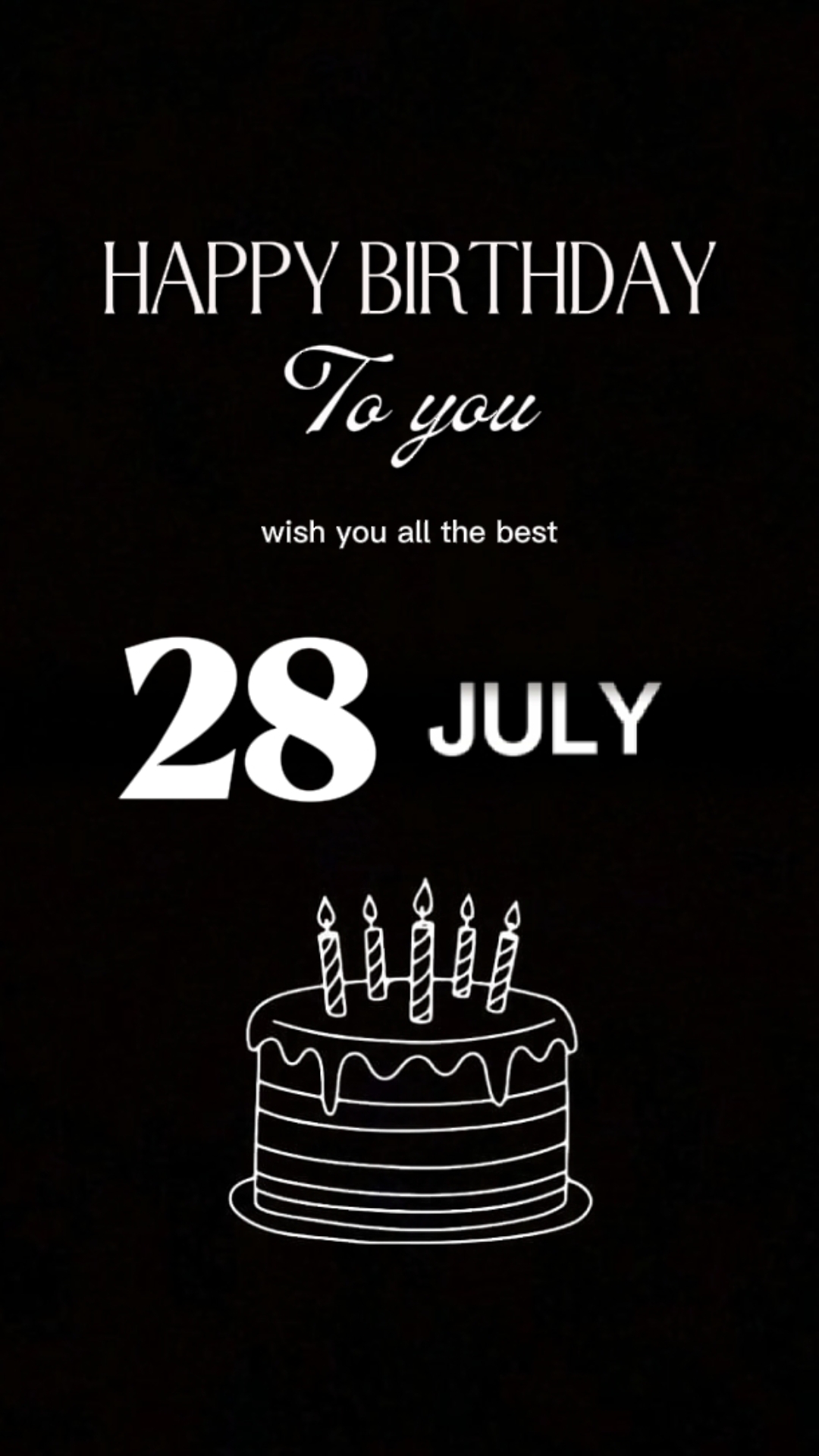Aniversário de 28 de julho