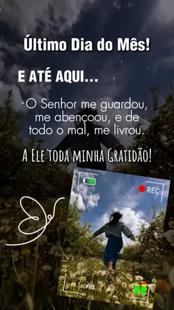 ÚLTIMO DIA DO MÊS