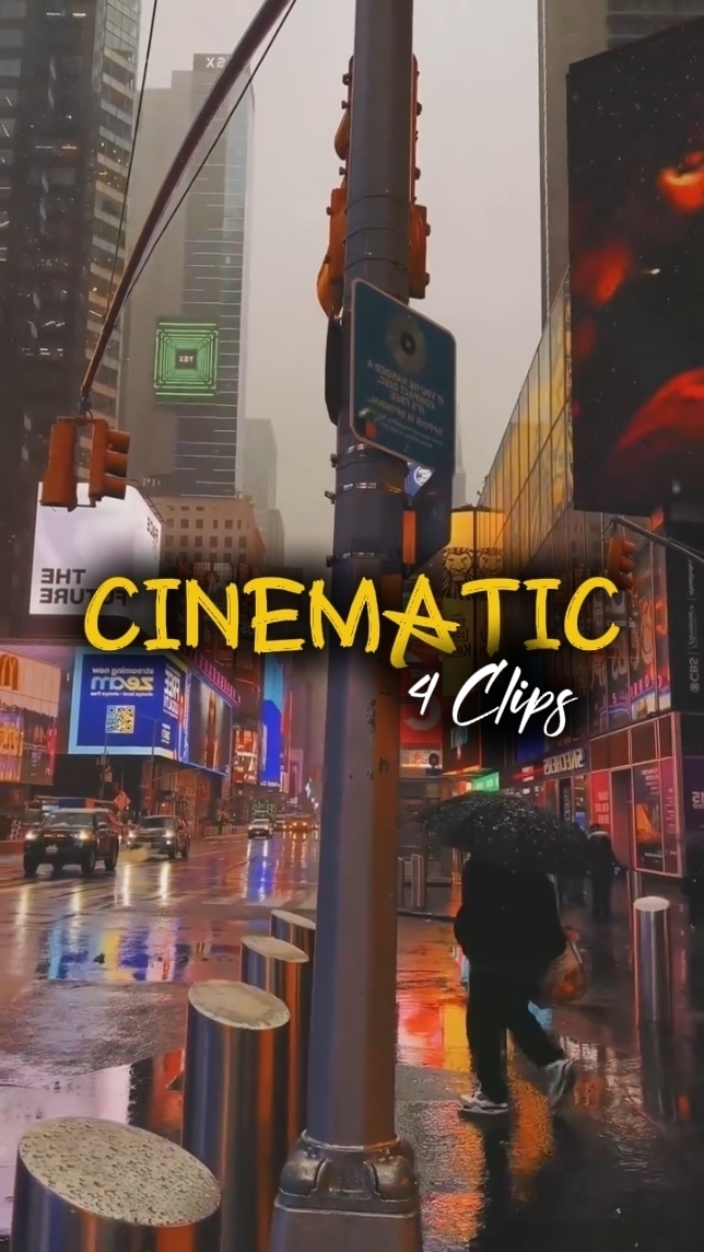 4 Clipes Cinematográficos
