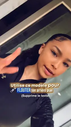 NOUVEL EFFET FLOU