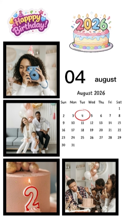 hbd baby 04 august