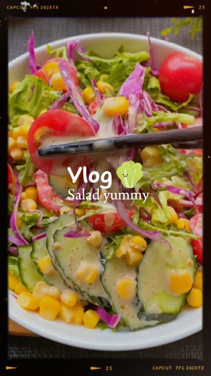 Vlog salad masarap 