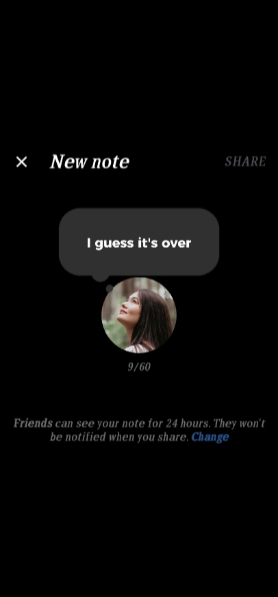new note