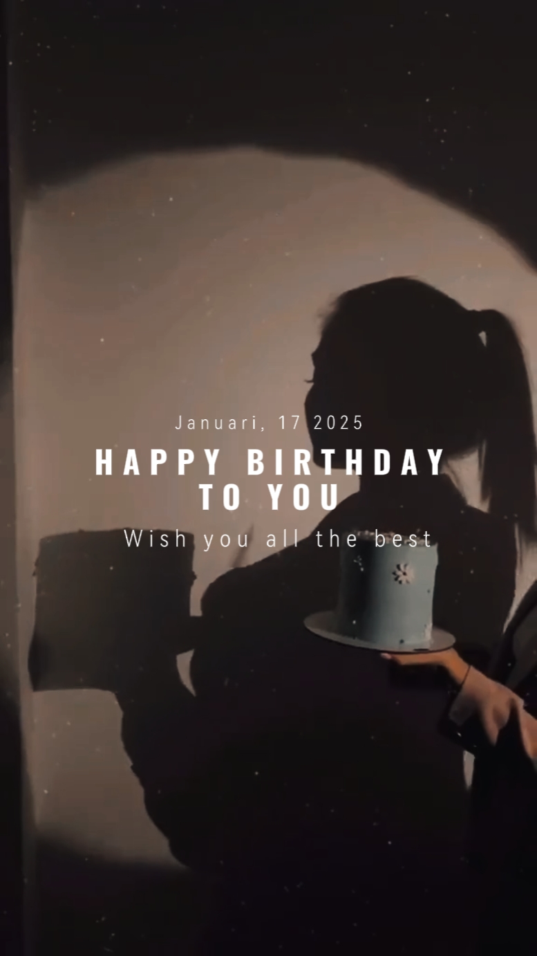 Selamat ulang tahun 