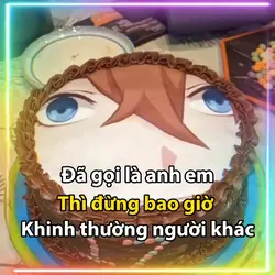 đã là anh em