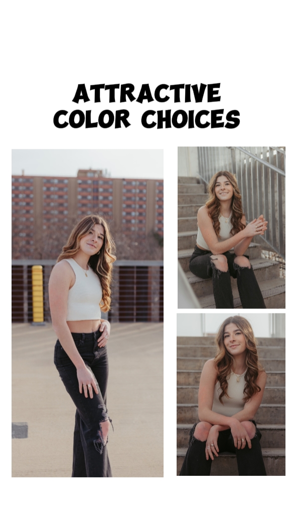 Pantalla de productos de moda de ropa estilo tiktok