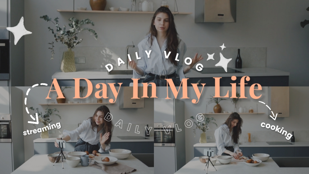 Introdução diária do vlog