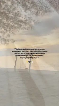 Bahagianya kita
