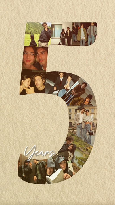 Anniversary 5 years 
