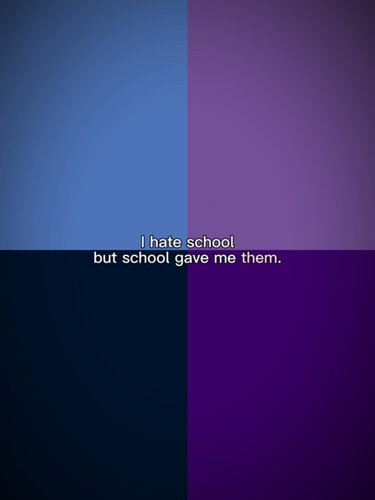 school gave me them