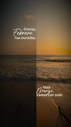 Hola MARZO bienvenid