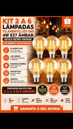lâmpada ambar