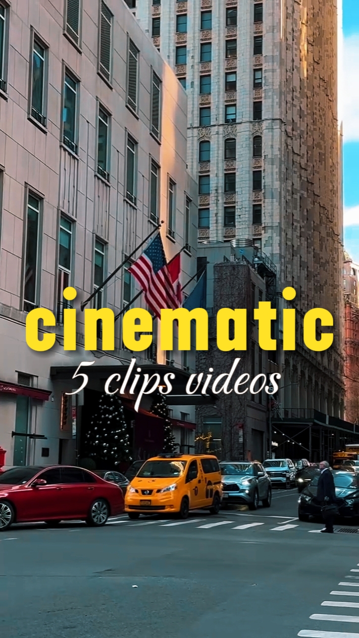 5 clips vidéos
