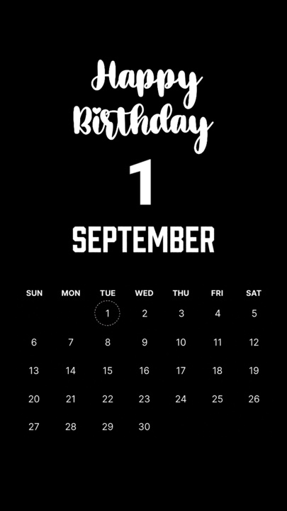 ANIVERSÁRIO 1 DE SETEMBRO