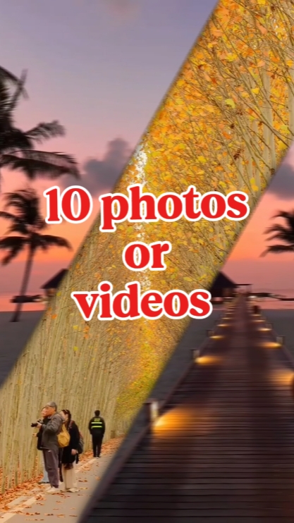 10 fotoğraf veya video 