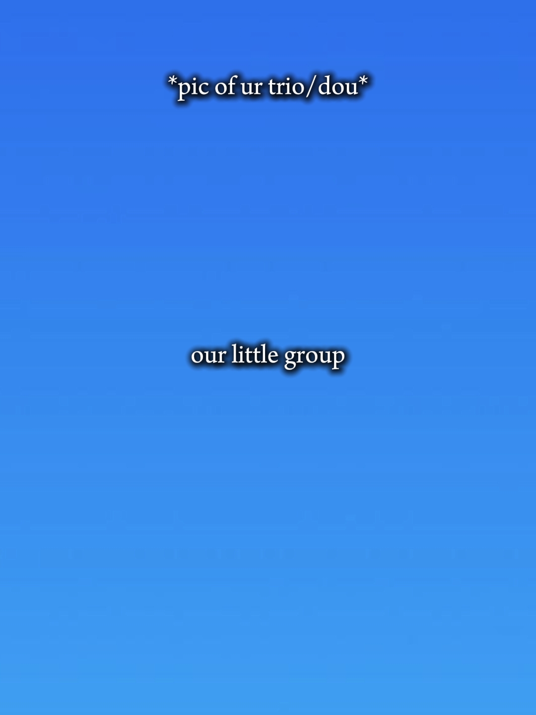 Notre petit groupe 